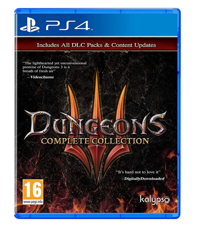 DUNGEONS 3 COMPLETE COLLECTION - NOVO - PS4