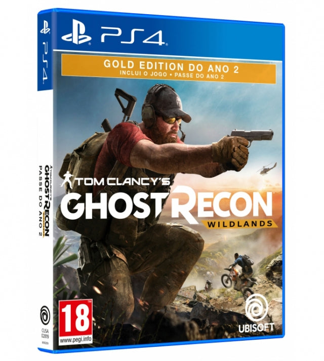 GHOST RECON WILDLANDS GOLD EDITION ANO 2 - NOVO - PS4