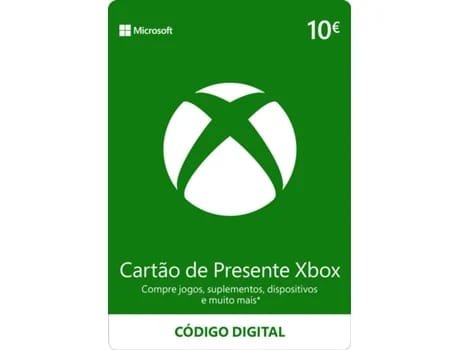 XBOX Gift Card - DIGITAL ( CONTA PORTUGUESA ) - Envio por Email/WhatsApp