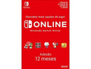 NINTENDO SWTICH ONLINE  Individual Membership eGIFT (Conta Portuguesa) - DIGITAL - Envio por Email/WhatsApp