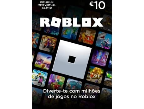 ROBLOX eGIFT CARD - ( CONTA PORTUGUESA ) Envio por Email/WhatsApp