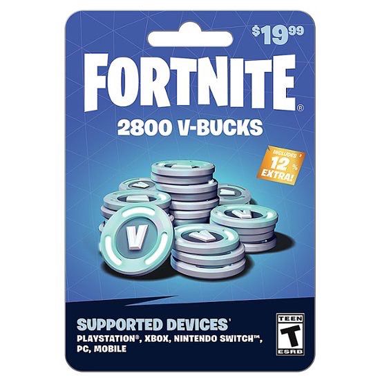 FORTNITE V-BUCKS GIFTCARD CONTA AMERICANA (Playstation/XBOX/PC) - DIGITAL - Envio por Email/WhatsApp