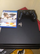 CONSOLA PLAYSTATION 4 PRO 1TB BLACK 1 COMANDOS - SEMINOVO - 1TB