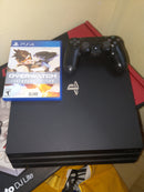 CONSOLA PLAYSTATION 4 PRO 1TB BLACK 1 COMANDOS - SEMINOVO - 1TB