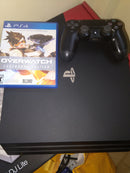 CONSOLA PLAYSTATION 4 PRO 1TB BLACK 1 COMANDOS - SEMINOVO - 1TB