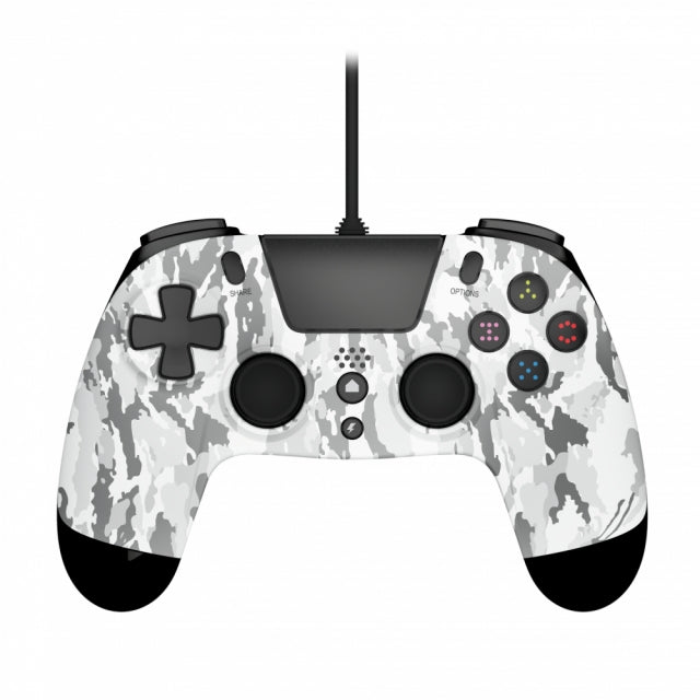 COMANDO GIOTECK VX4 COM FIOS CINZA  (Portugal) PS4/PC NOVO