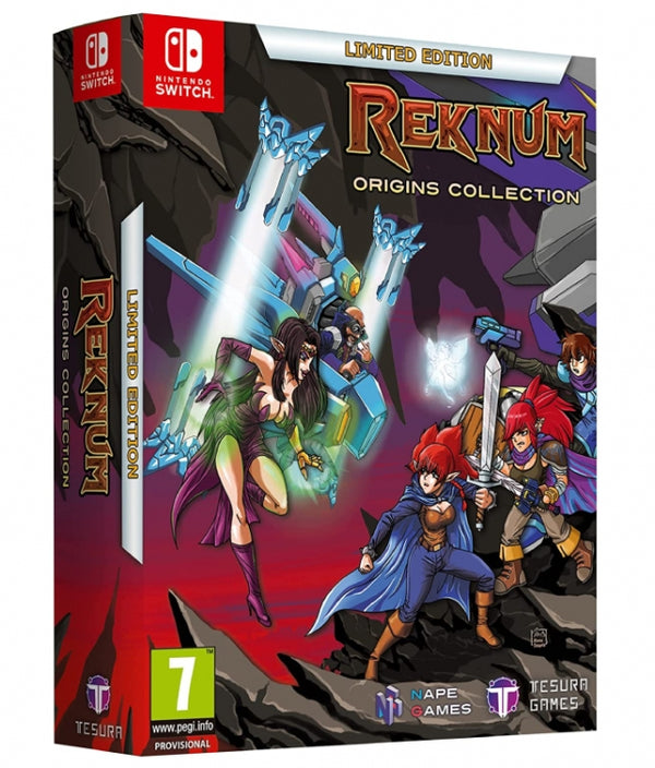 REKNUM Origins Collection Limited Edition NINTENDO Switch - NOVO