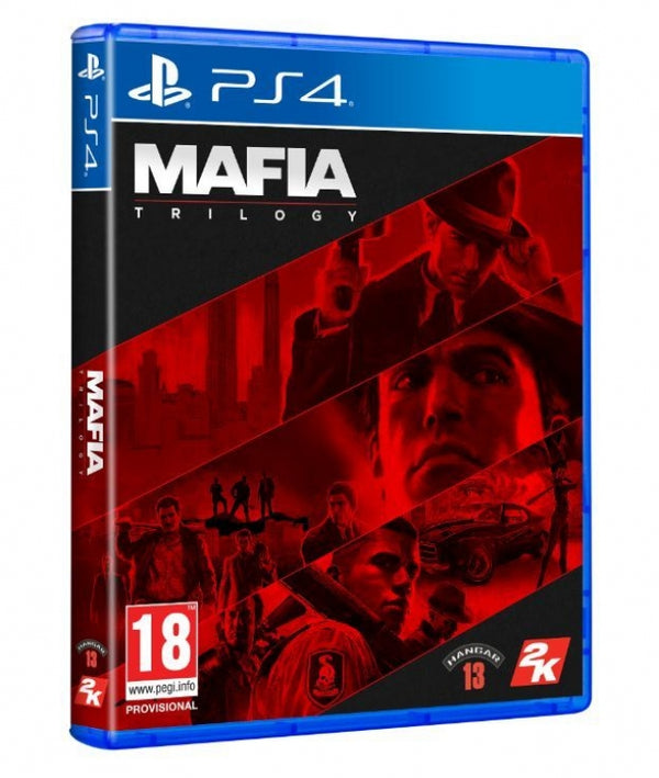 MAFIA TRILOGY (3 DISCOS CAIXA CARTÃO) - NOVO -  PS4