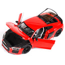 CARRO COLECIONAVEL AUDI R8 V10 PLUS ASSEMBLED VERSION ESCALA 1:24 - GameShop Angola