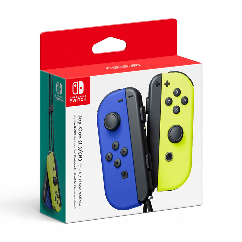 COMANDO JOY-CON AZUL  / AMARELO  NEON - NOVO - NINTENDO SWITCH