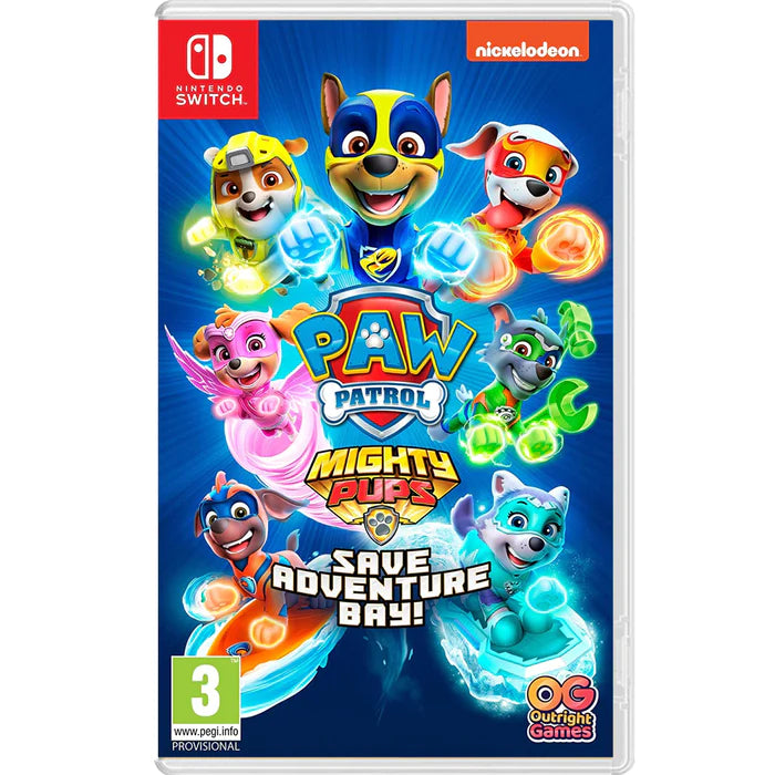 PATRULHA PATA MIGHTY PUPS SAVE ADVENTURE BAY - NINTENDO SWITCH