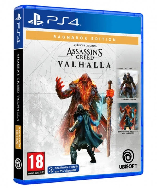 ASSASSINS CREED VALHALLA Ragnarok Edition PS4 | PS5 - NOVO