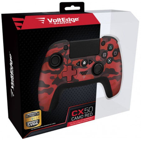 COMANDO VOLTEDGE VERMELHO CAMOUFLAGE CX50 - PARA - PS4