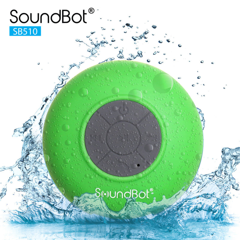 COLUNA DE CHUVEIRO PORTÁTIL SOUNDBOT SB510 HD PROVA DE ÁGUA- NOVO