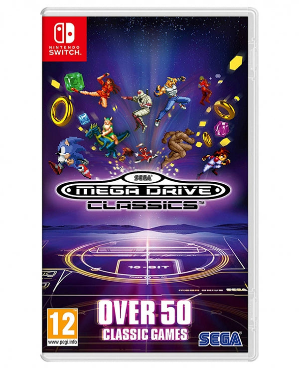 SEGA MEGA DRIVE CLASSICS - NOVO - NINTENDO SWITCH