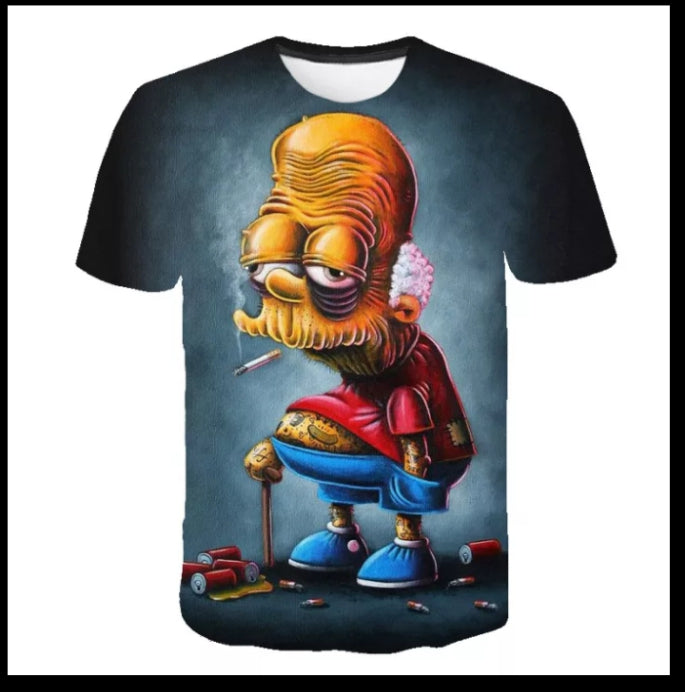 CAMISOLAS SIMPSON - TAMANHO JUVENIL - GameShop Angola