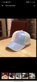 CHAPÉU FEMENINO COM LANTEJOULAS BRILHANTES - GameShop Angola