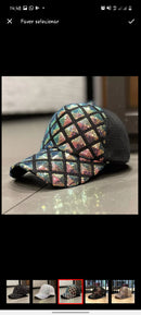 CHAPÉU FEMENINO COM LANTEJOULAS BRILHANTES - GameShop Angola