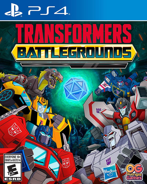 TRANSFORMERS BATTLEGROUNDS - NOVO - PS4