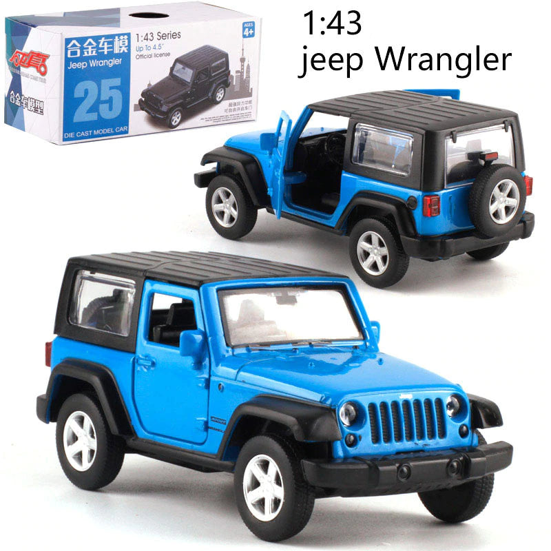 CARRO COLECIONAVEL JEEP WRANGLER 1:43