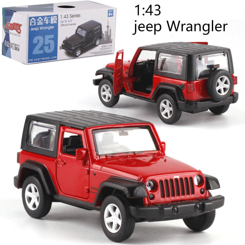 CARRO COLECIONAVEL JEEP WRANGLER 1:43