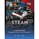 VALVE STEAM WALLET eGIFT CARD USA - DIGITAL - Envio por Email/WhatsApp
