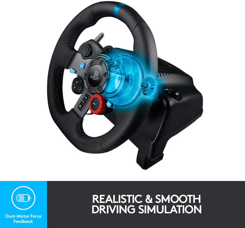 VOLANTE e PEDAIS Logitech G29 PS5/PS4/PS3/PC - NOVO