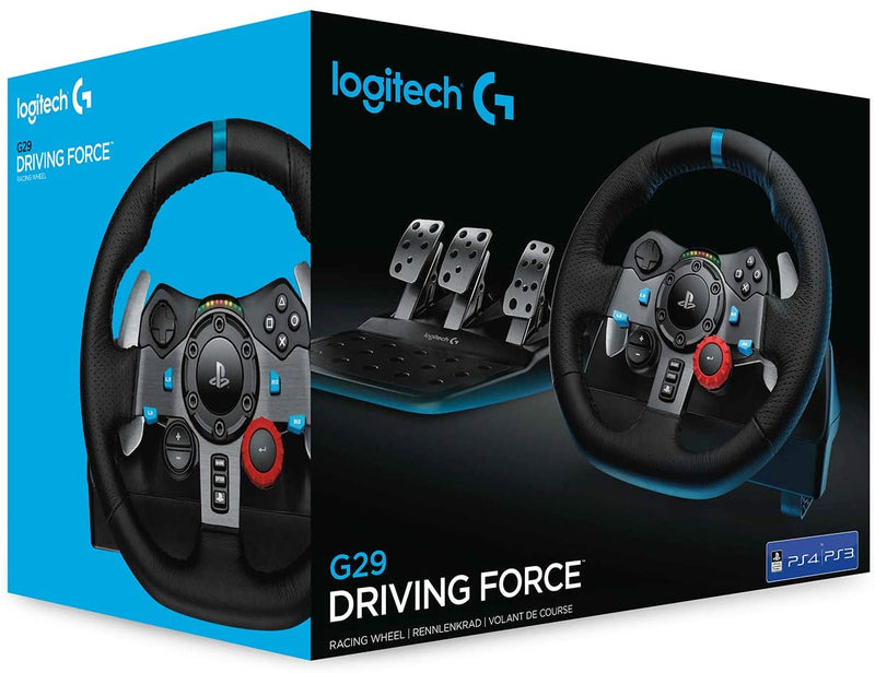 VOLANTE e PEDAIS Logitech G29 PS5/PS4/PS3/PC - NOVO