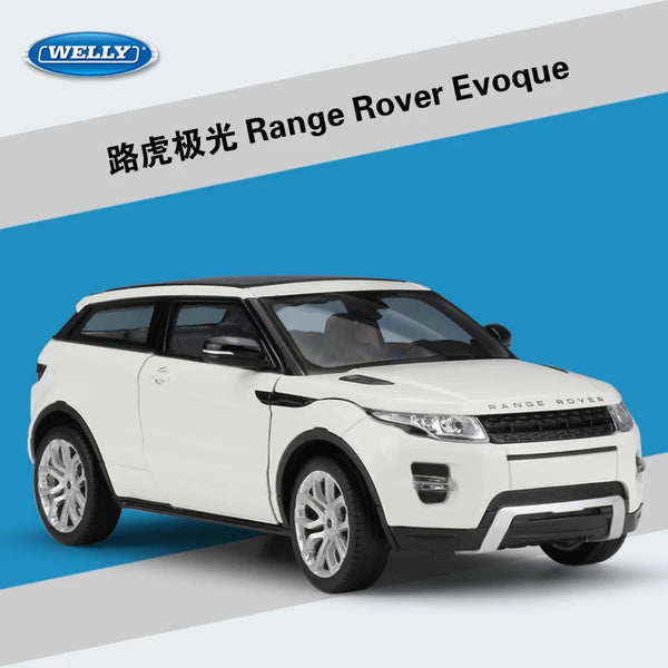 CARRO COLECIONAVEL LAND ROVER EVOQUE  ESCALA 1:24