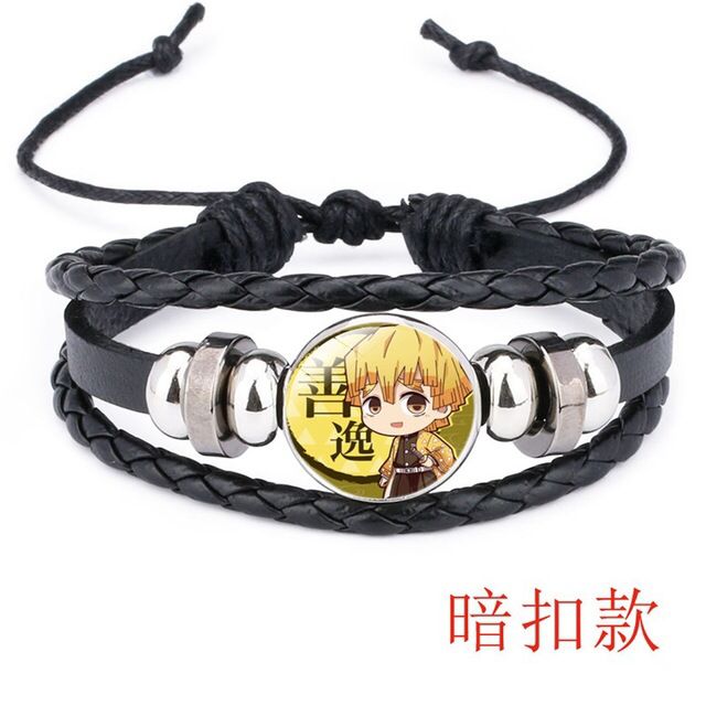 PULSEIRAS DE COURO DENOM SLAYER