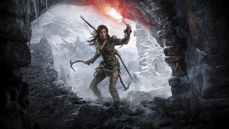 RISE OF THE TOMB RAIDER - SEMINOVO - PS4