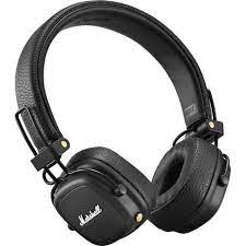 AUSCULTADORES PROFISSIONAL BLUETOOTH MARSHALL MAJOR IV - Preto (EUA) - NOVO - GameShop Angola