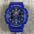 RELÓGIO CASIO G SHOCK Azul Laranja GA-100L 🇺🇸 - NOVO