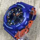 RELÓGIO CASIO G SHOCK Azul Laranja GA-100L 🇺🇸 - NOVO
