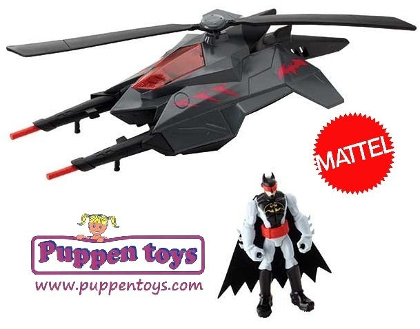 Helicóptero Batcoptero Batman MATTEL