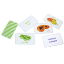 Cartas Bilingue Frutos e vegetais - GameShop Angola