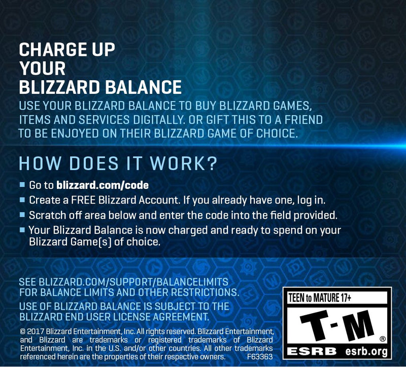 BLIZZARD eGIFT CARD PC (USA) - Envio por Email/WhatsApp - GameShop Angola