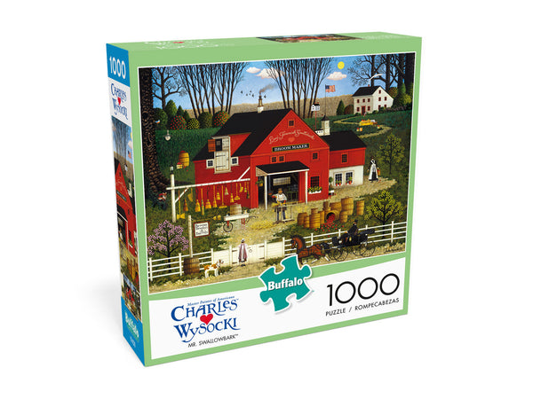 Charles Wysocki: Mr. Swallowbark Buffalo Puzzle 1000 peças - GameShop Angola