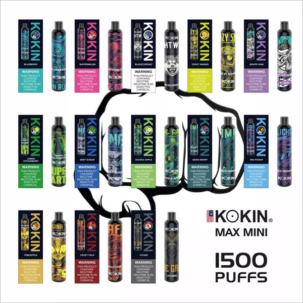 CIGARROS DIGITAIS DESCARTAVEIS (Pod) KOKIN Vape