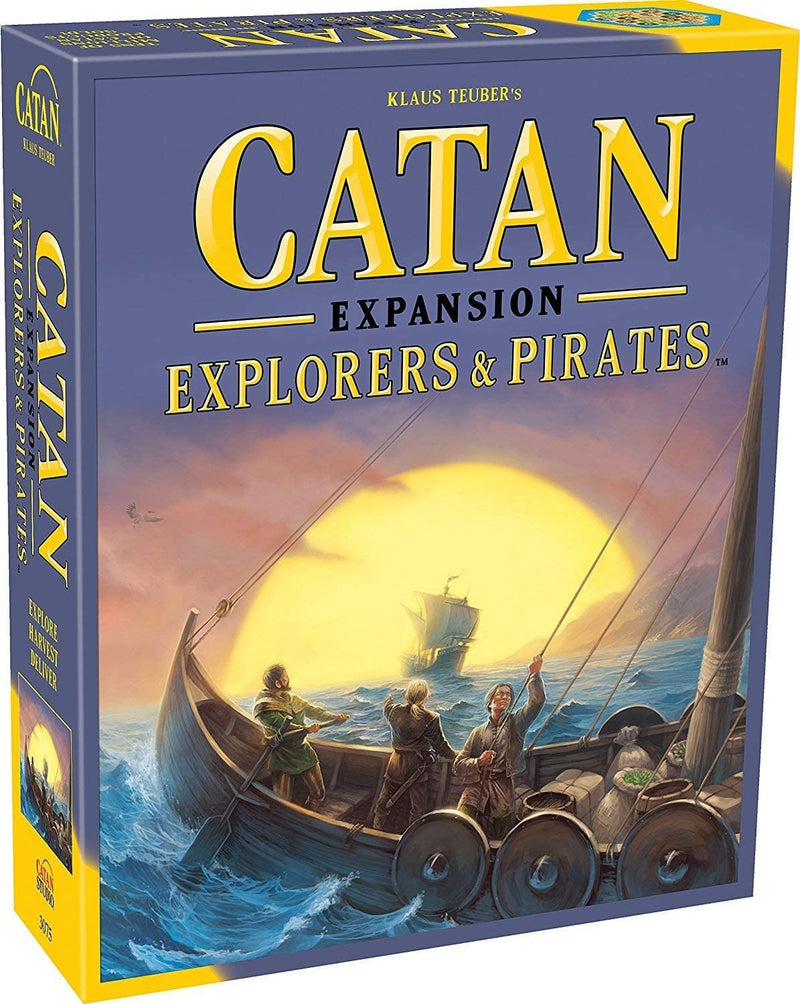 Expansão do jogo de tabuleiro Catan Explorers and Pirates