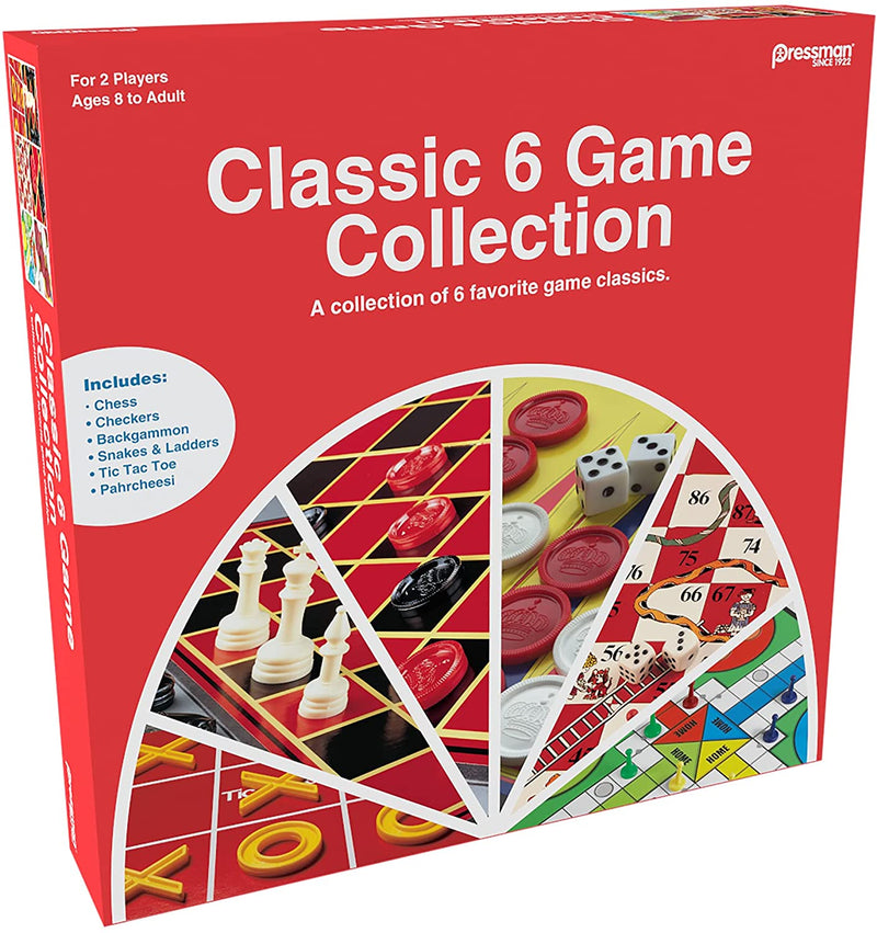 Classico 6 jogos em 1 coleção