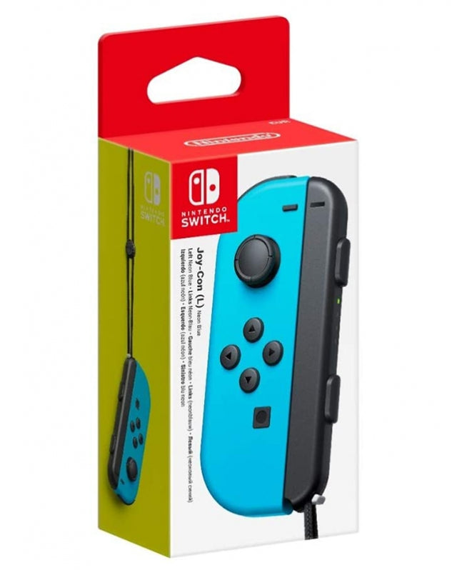 COMANDO JOY-CON ESQUERDO AZUL NEON SWITCH  - NOVO - NINTENDO SWITCH