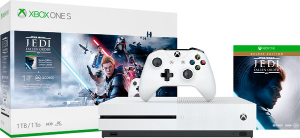 CONSOLA XBOX ONE S 1T C/ STAR WARS JEDI- NOVO