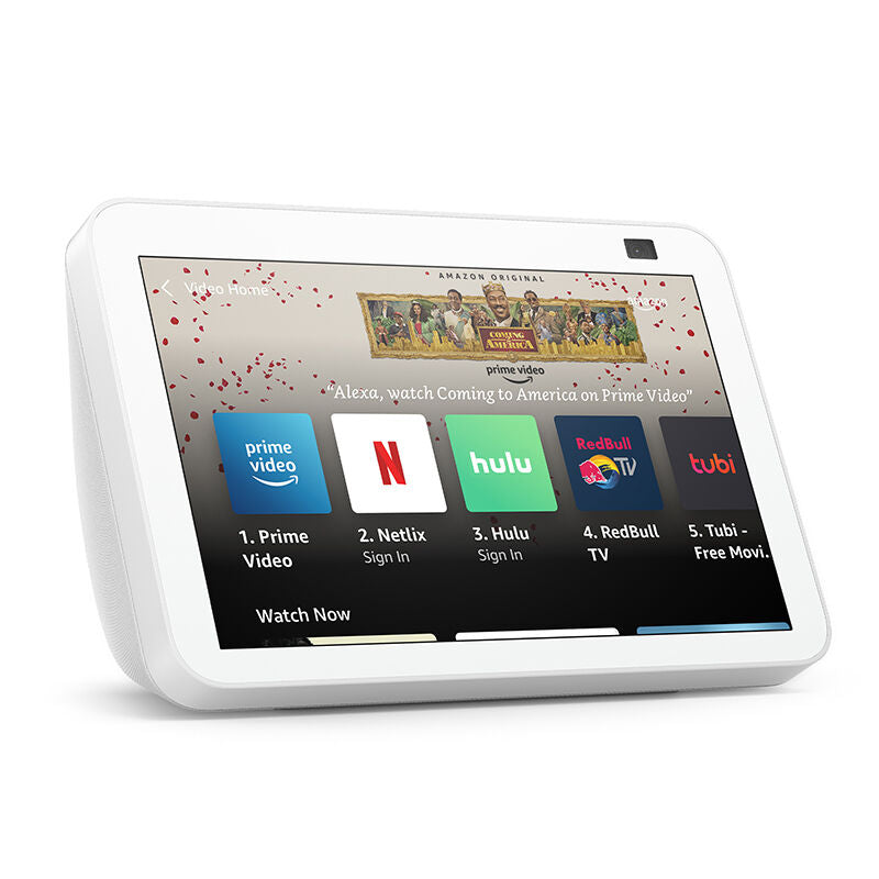 Echo Show 8 - Smart Speaker com tela e Alexa - Cor Branca - NOVO