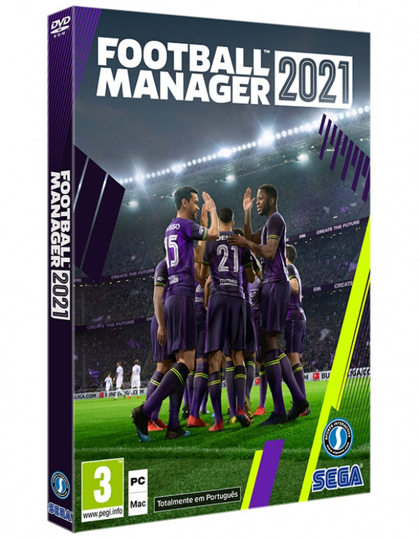 FOOTBALL MANAGER 2021 (EM PORTUGUÊS) - NOVO - PC - [DOWNLOAD DIGITAL] PC/MAC