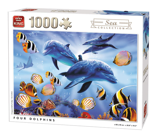 Puzzle Golfinhos 1000 Peças