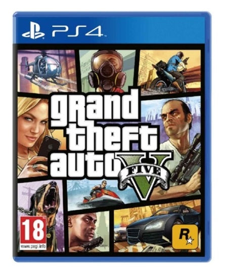 Grand Theft Auto V - GTA 5 - NOVO - PS4
