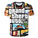 Camisolas GTA V em 3D impressão- Tamanho Juvenil 8-16 anos - GameShop Angola