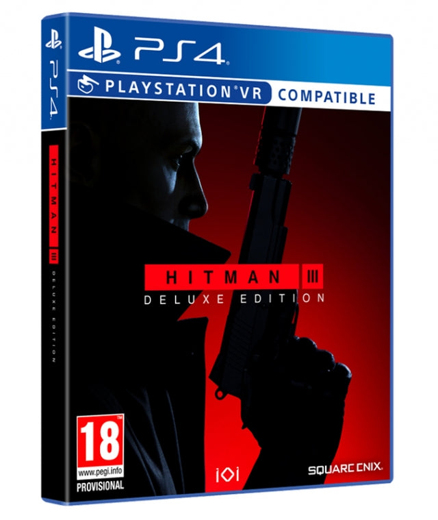 HITMAN III DELUXE EDITION - NOVO - PS4