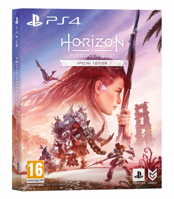 HORIZON FORBIDDEN WEST Edição Especial (Oferta DLC) PS4 - NOVO Pré-venda - Lançamento: 18 Fevereiro 2022